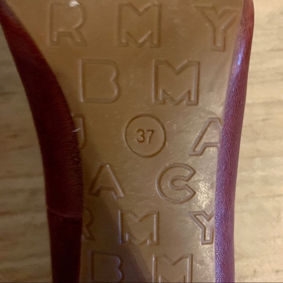 MARC BY MARC JACOBS block heel leather pumps - Picture 6 of 6